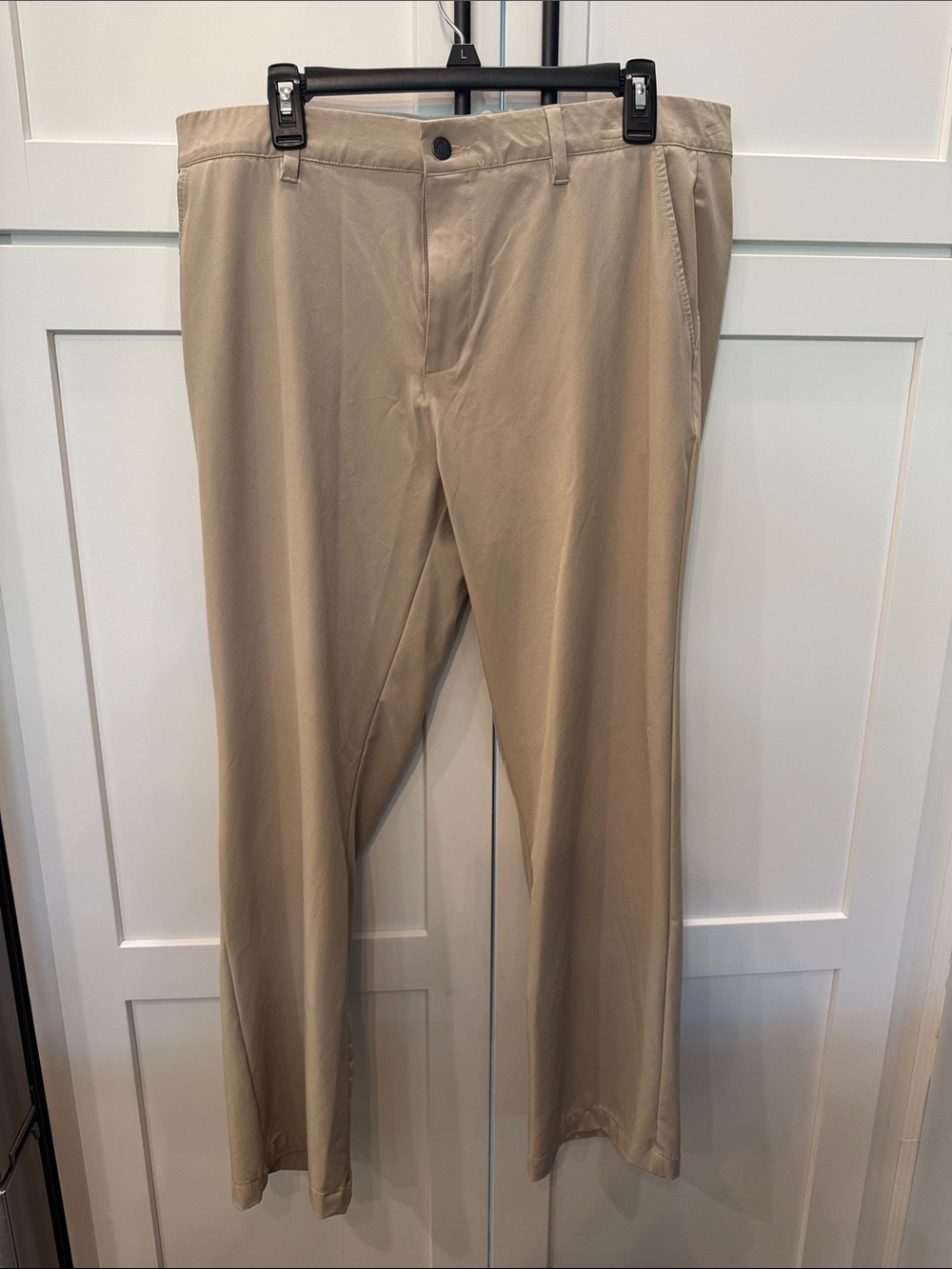adidas Men's Tan Chino Pants - Straight Leg